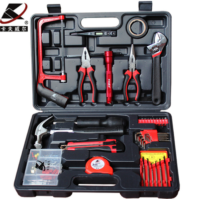 正品五金 卡夫101件套家用工具組合 一箱在手，居家無(wú)憂(yōu)